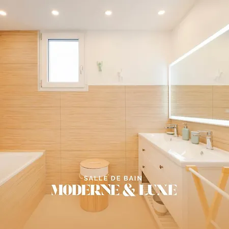 Magnifique Appartement 6 Personnes Gare De Nancy Avec Parking * Νανσύ