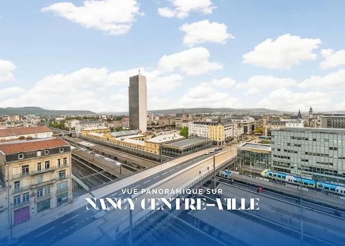 Magnifique 6 Personnes Gare De Avec Parking Apartamento Nancy